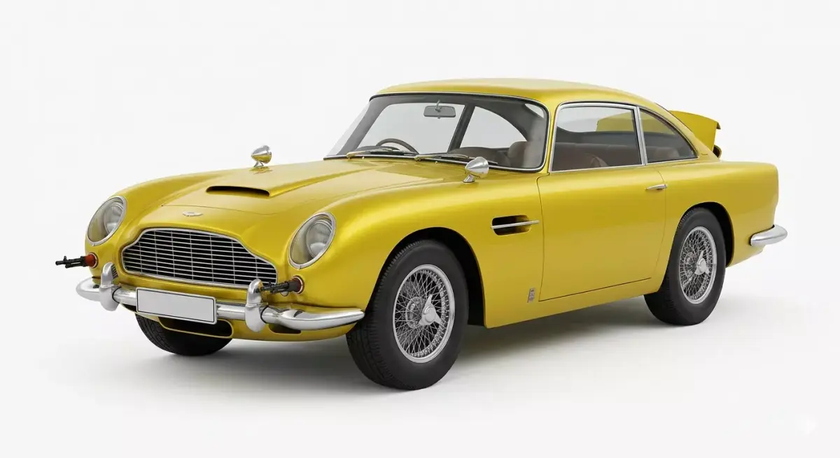 Classic British Grand Tourer 3D model