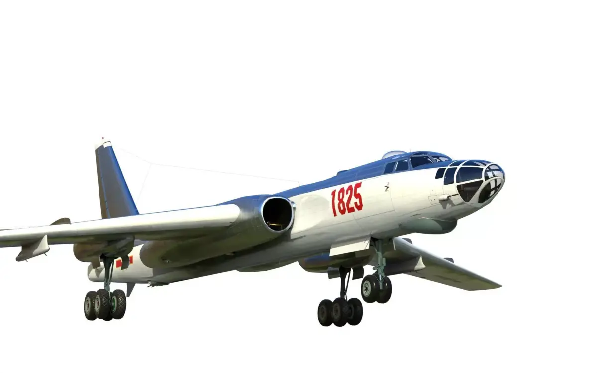Tu-16 Badger  Xian H-6A 3D model