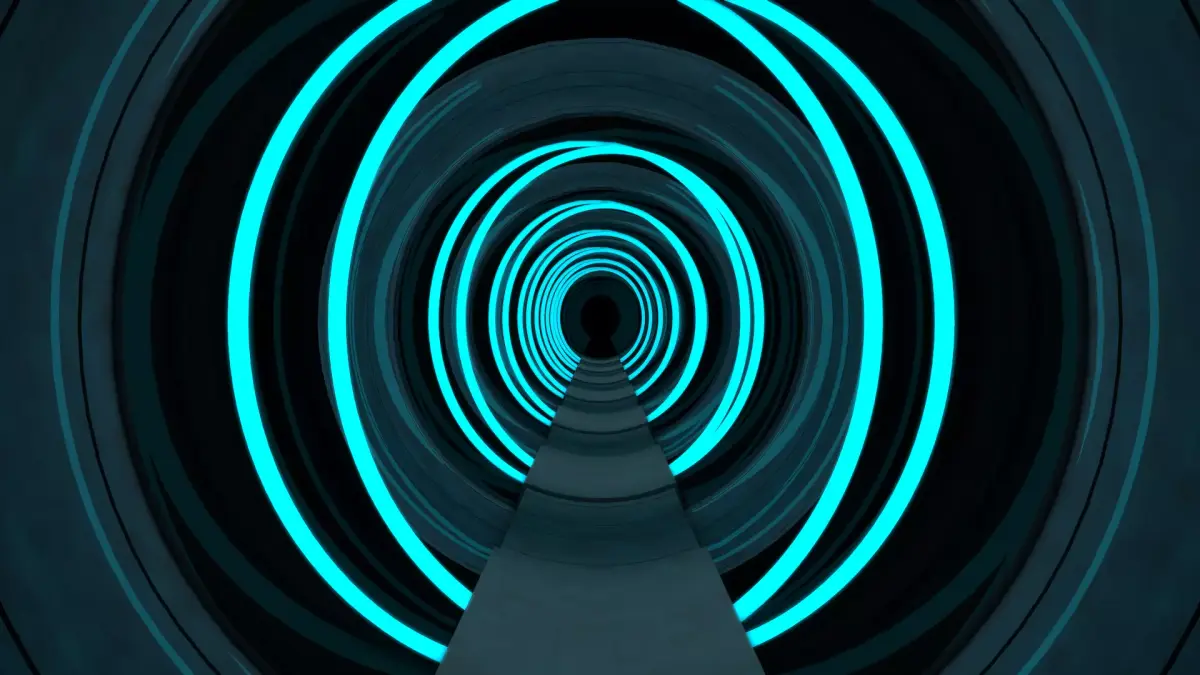 Sci Fi Tunnel 3D model 59