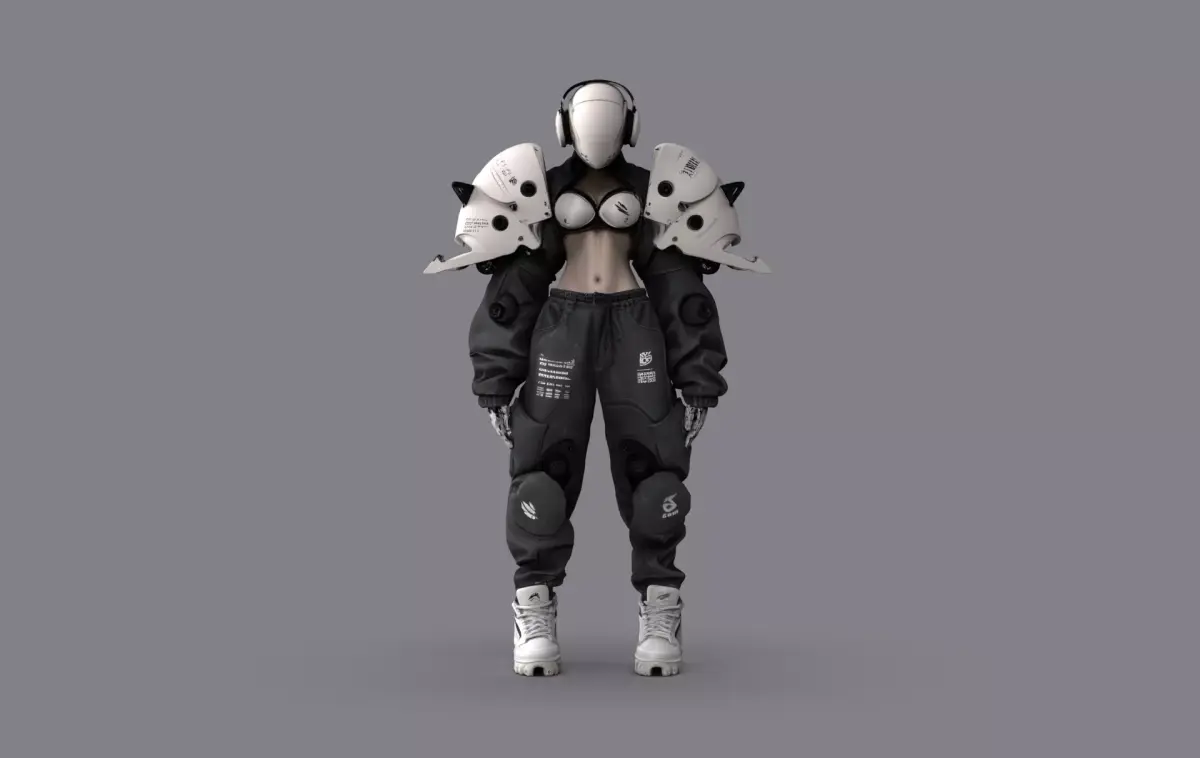 Night City Character Resident 3D model order