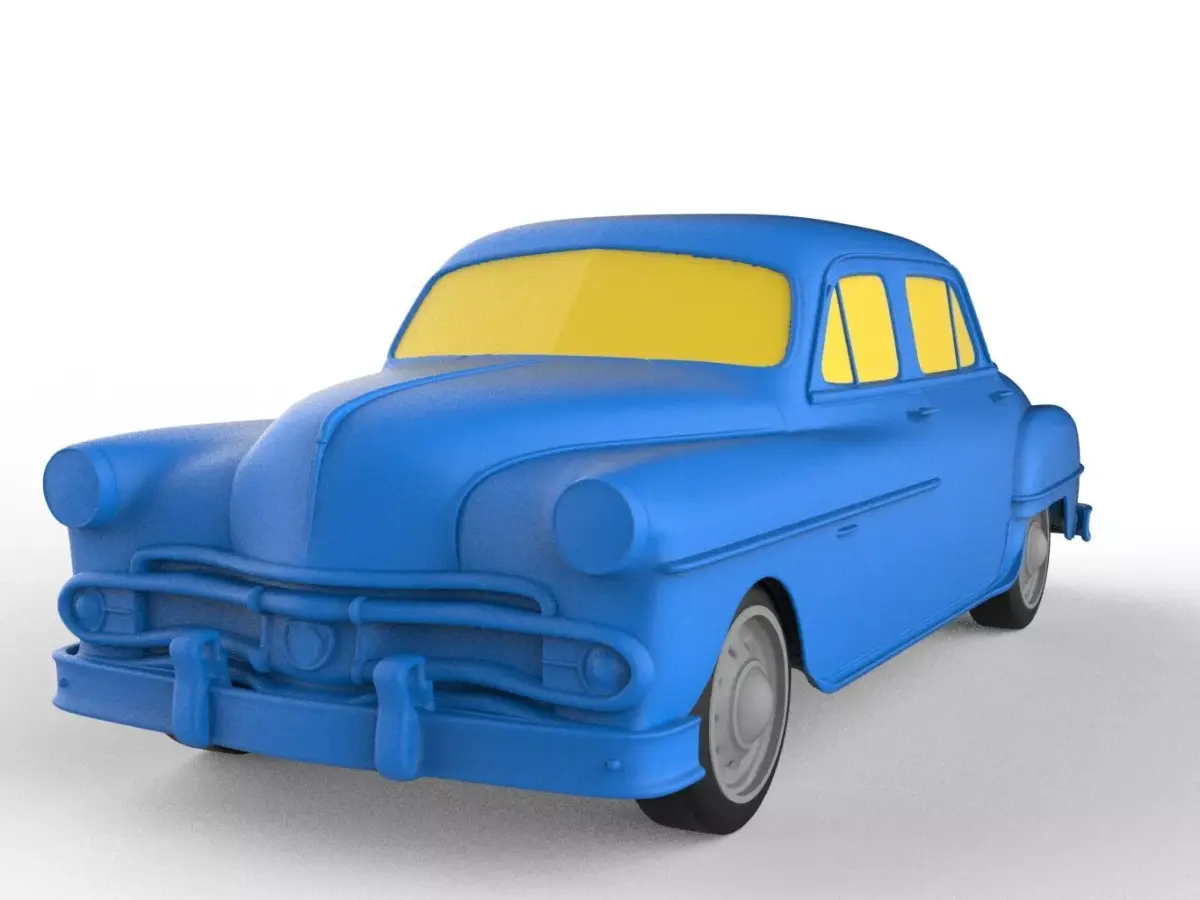 Dodge Coronet 1950 Classic Car 3D print model