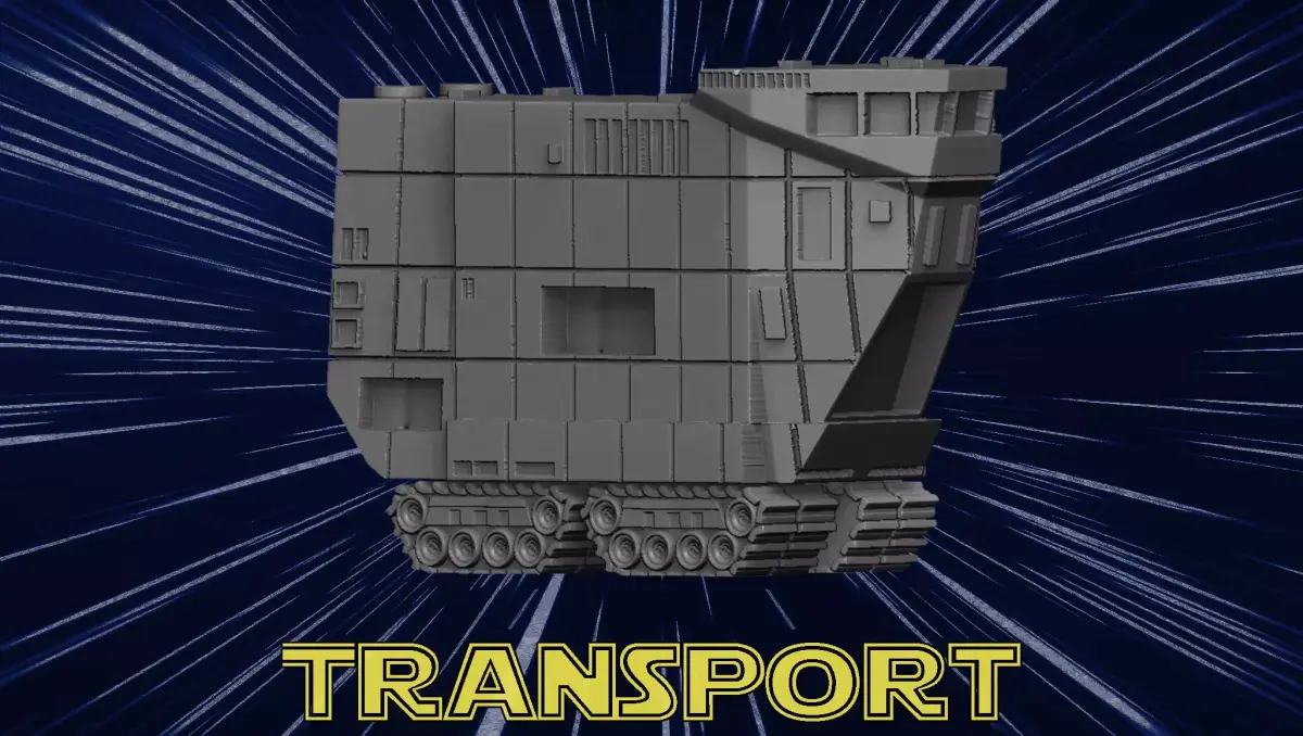 Transport star wars 3D print model