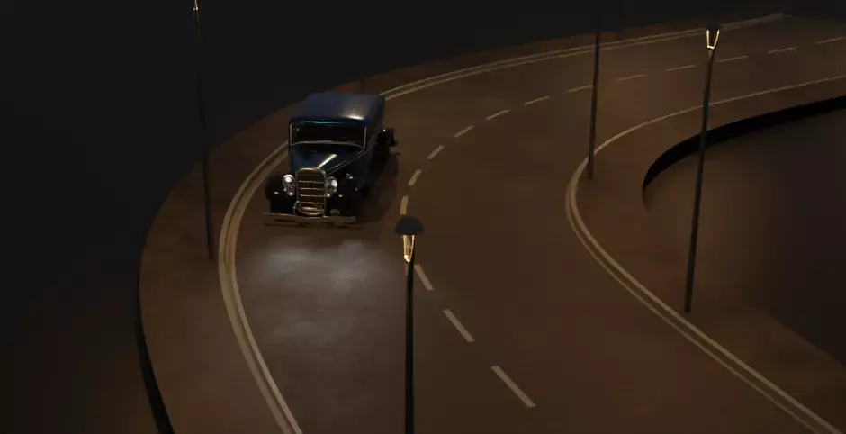 falkoner car Free low-poly 3D model