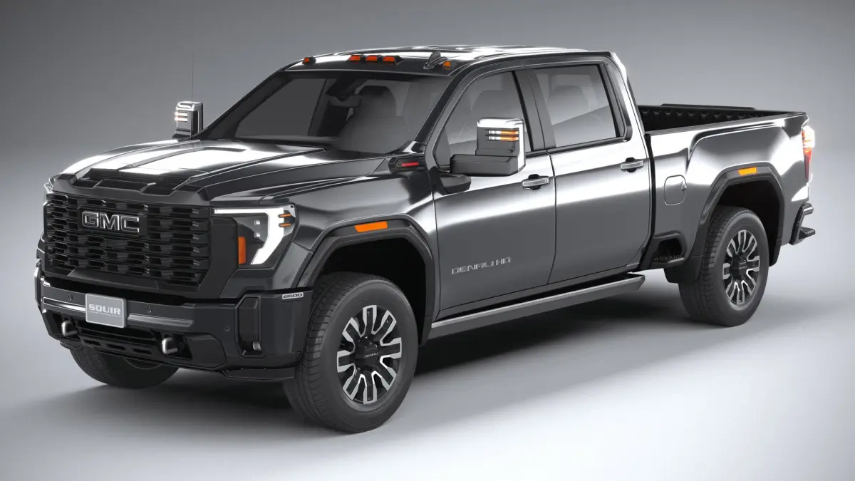 GMC Sierra Denali HD 2024 3D model purchase