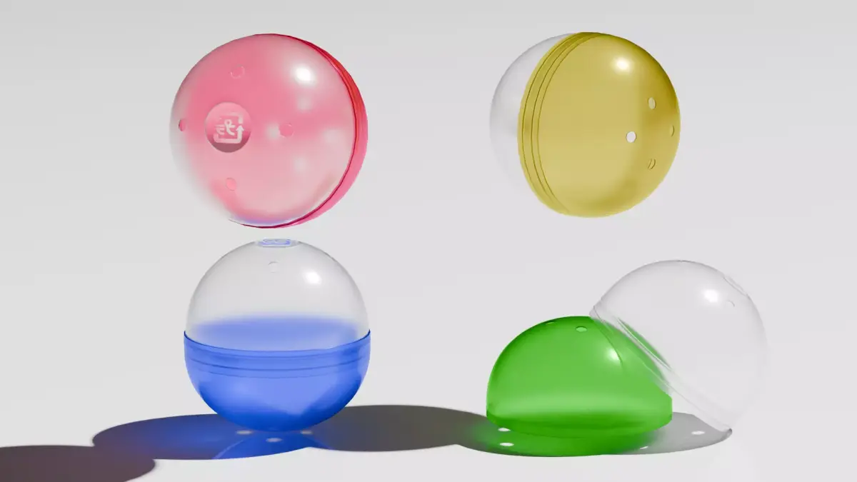 Japanese GACHA CAPSULE 3D model