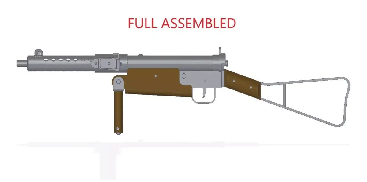 STEN MkI 3D model