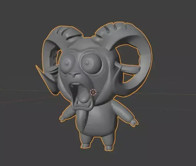  Roblox 99 Nights in the Forest Yang Monster 3D model