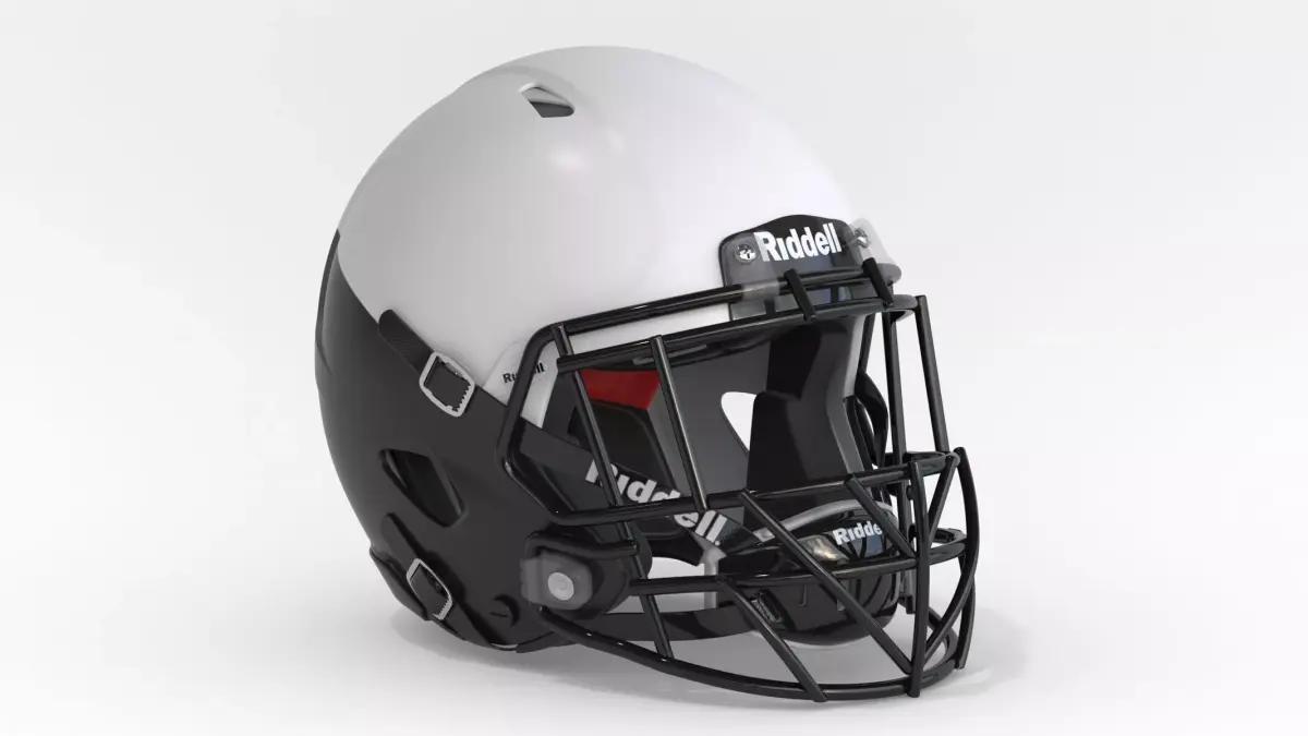 Riddell Speed Icon American Football Helmet 3D model