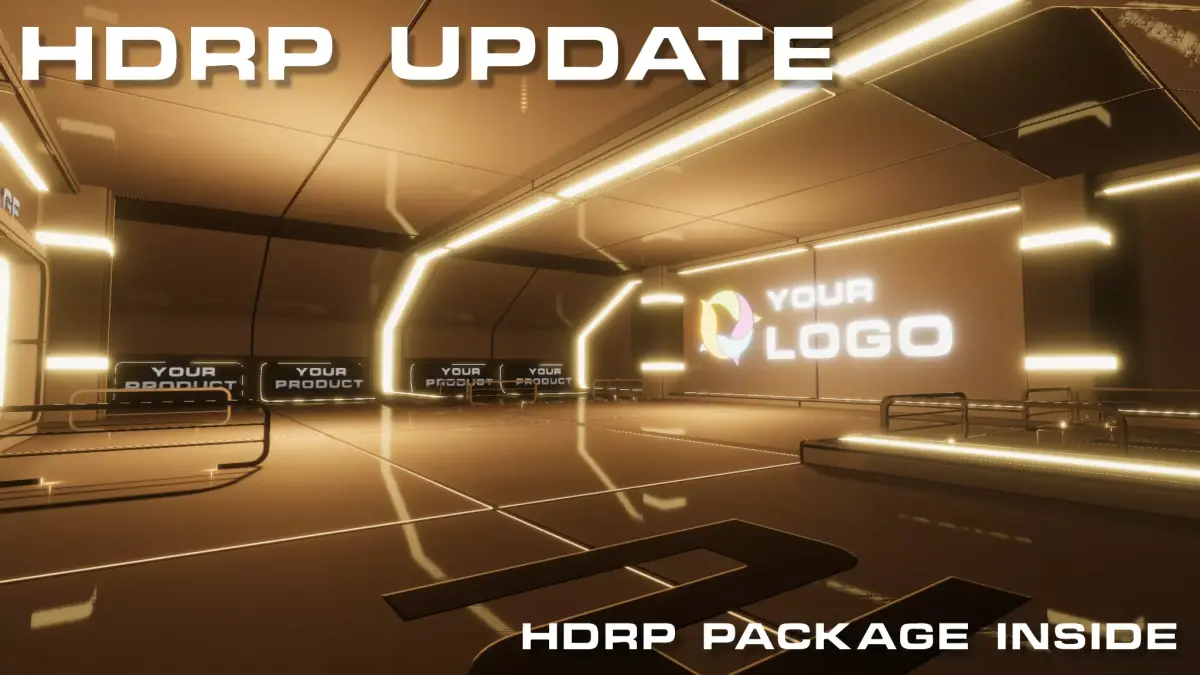 Showroom Level Kit Vol 1 Low-poly 3D model