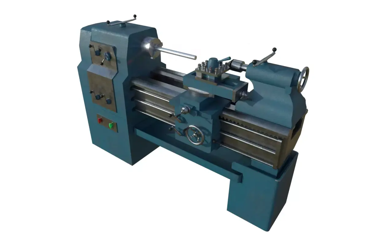 Lathe Low-poly 3D model buy