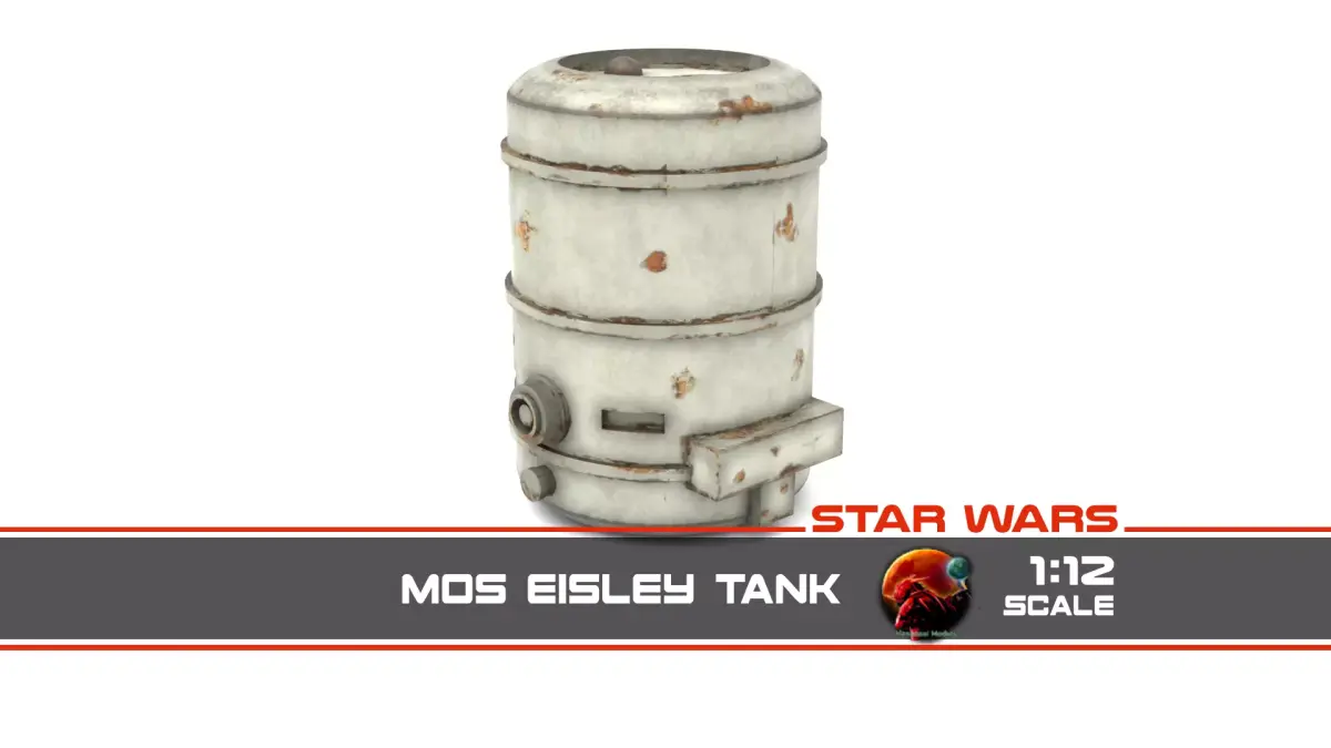 Star Wars Mos Eisley Tank  1-12 scale Blackseries  3D print model