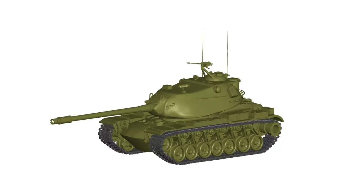 M103 Heavy Tank 3D model