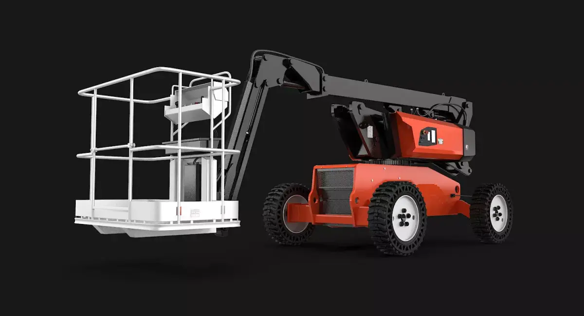 Aerial Work Platform 3D model