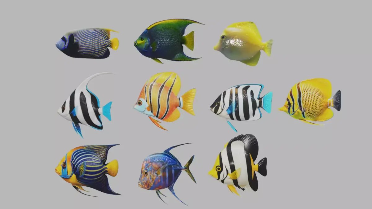 Fish 10 3D model