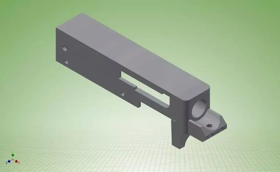 Ruger 10-22 Weldable Receiver Free 3D model