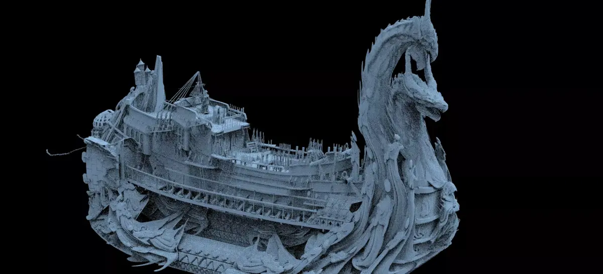 Kharon the Ferryman Ship  3D model