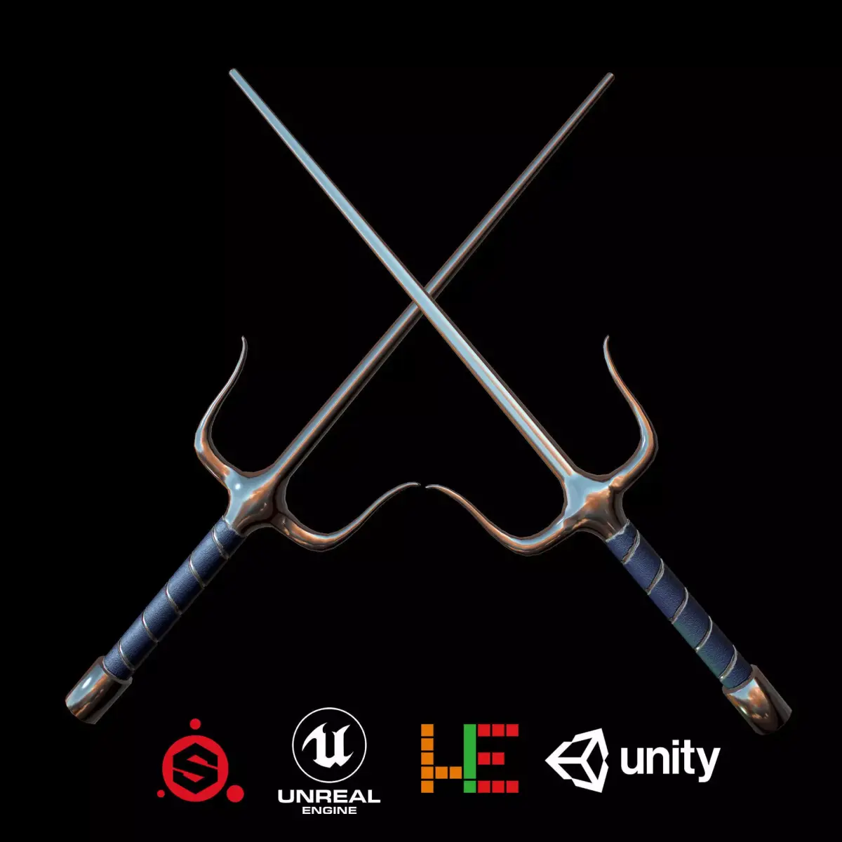 HIE Game Ready Sai N1 Free low-poly 3D model