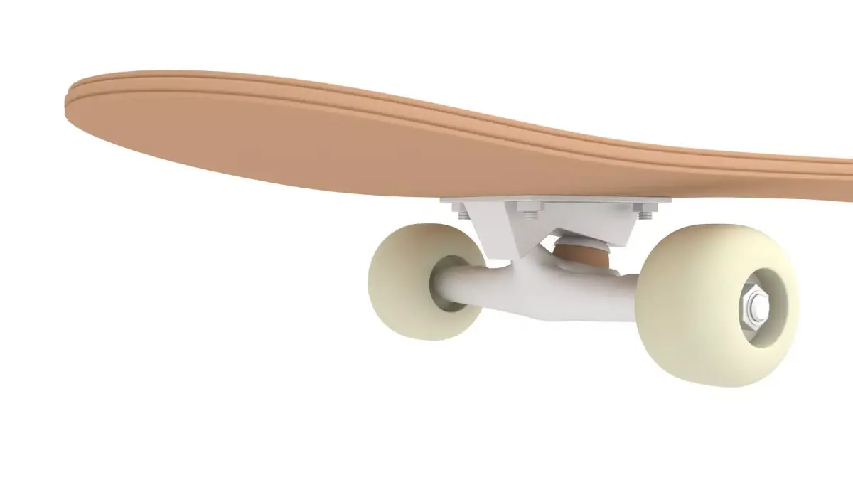 Skate - Editable Poly 3D model