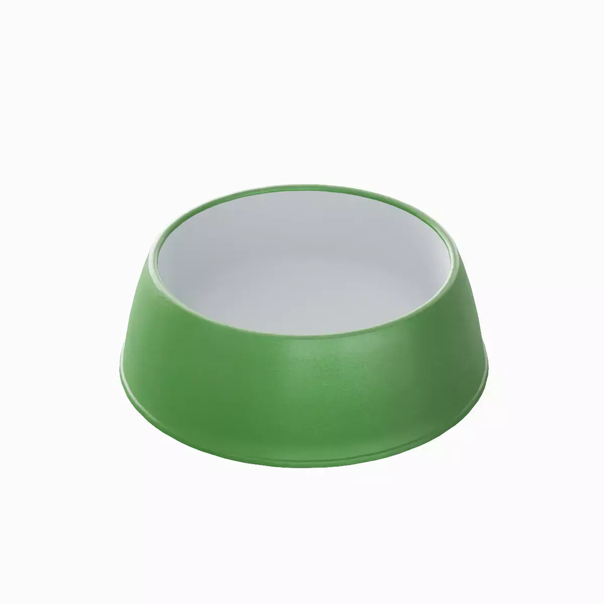 Plastic Dog Bowl B 03 Low-poly 3D model