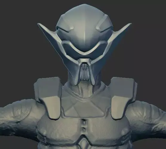 Vader Twin Female Scan for Toys 3D print model