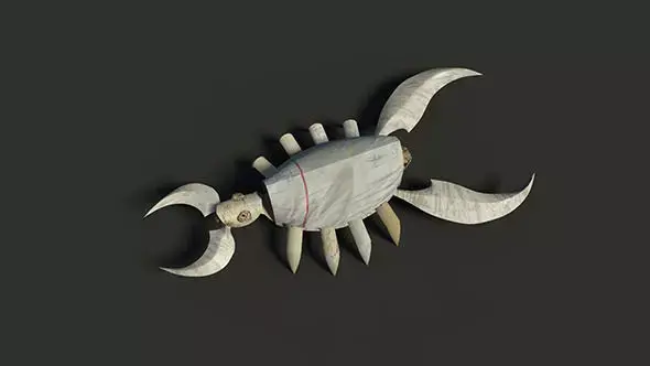 Paper Insect 3D model