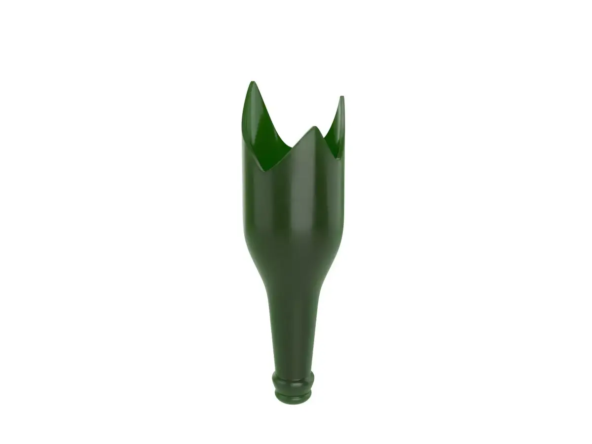 Broken Bottle 3D model
