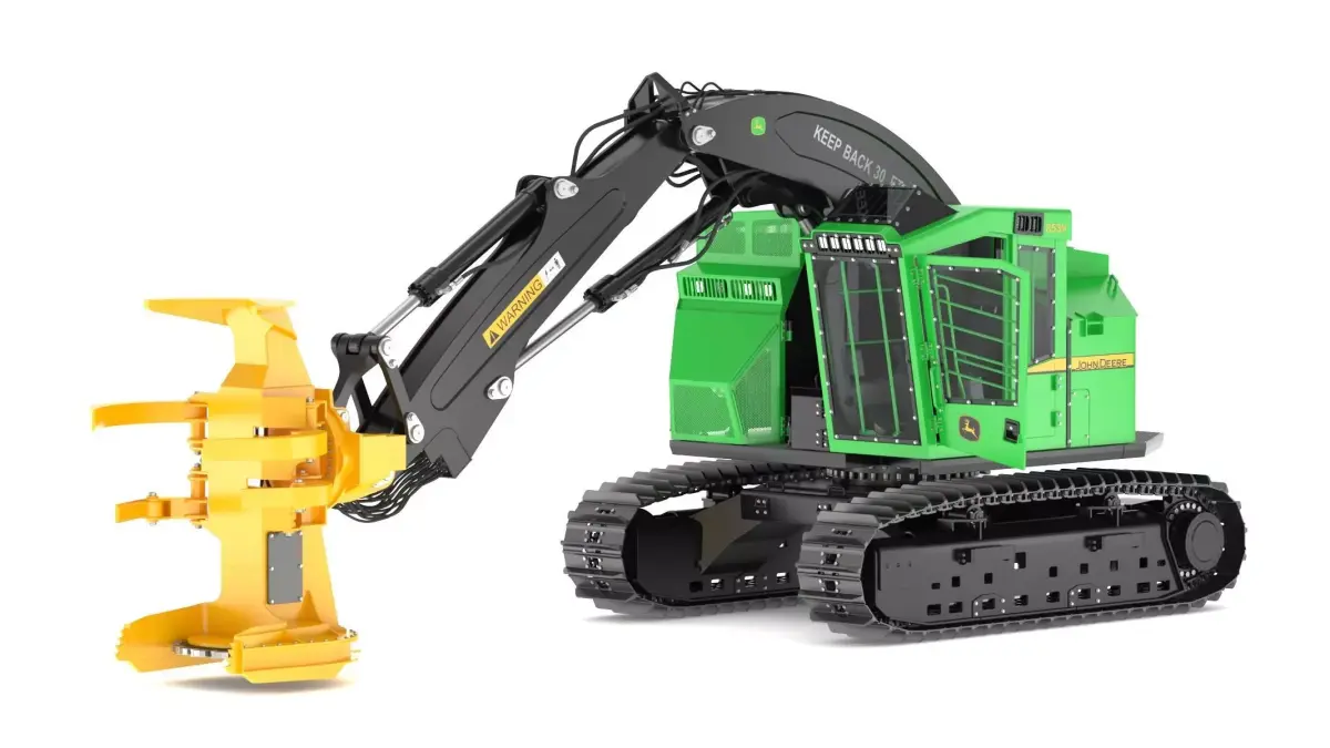 John Deere 853M Tracked Feller Buncher 3D model