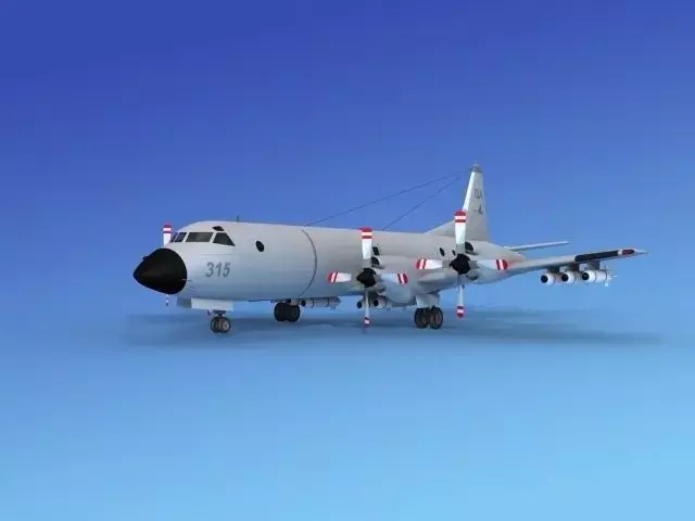 Lockheed P-3 Orion US Navy 8 3D model
