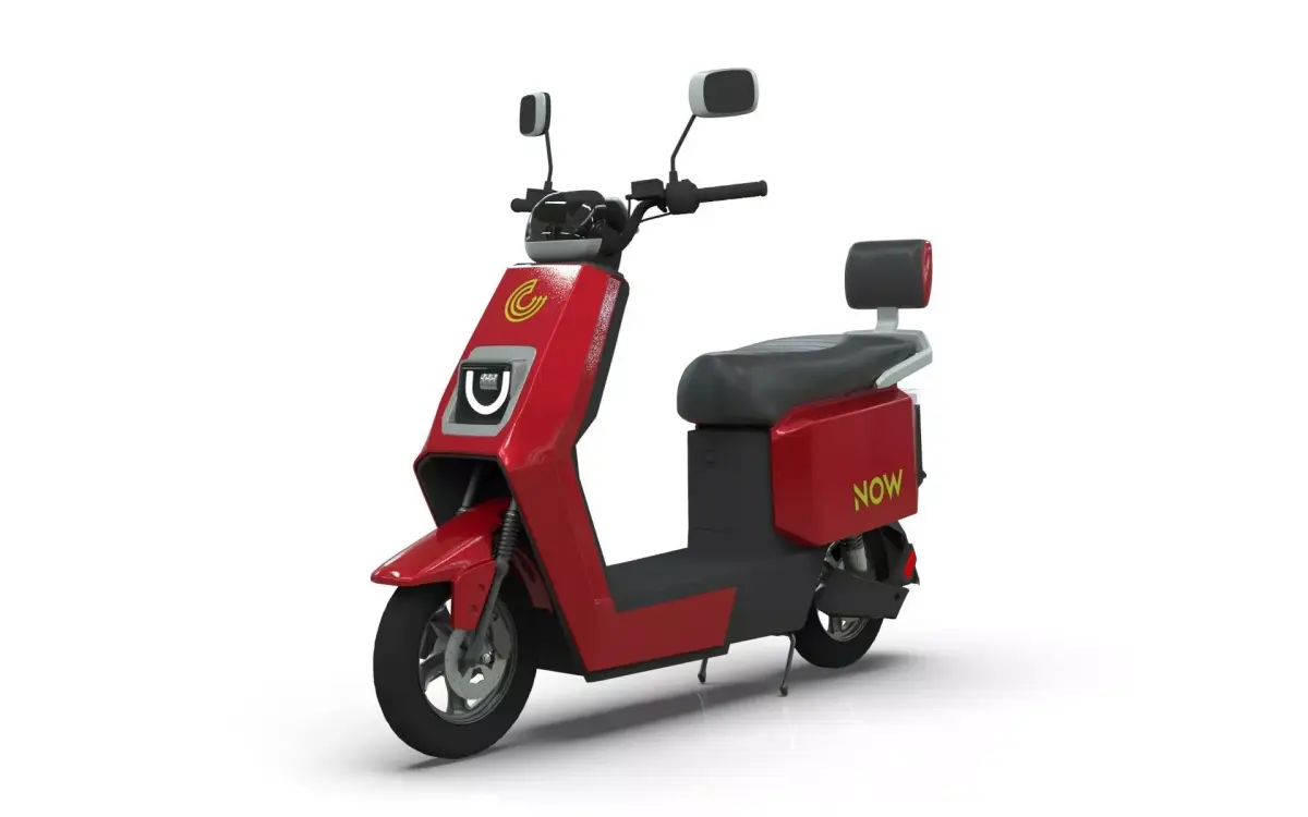 Electric scooter 3D model 4
