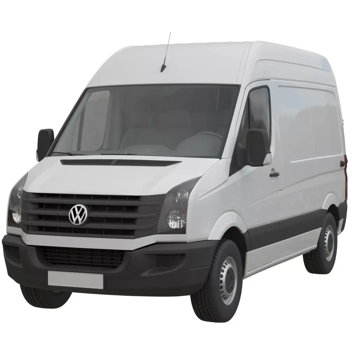 VW Crafter 2011 PanelVan L1H2 3D model