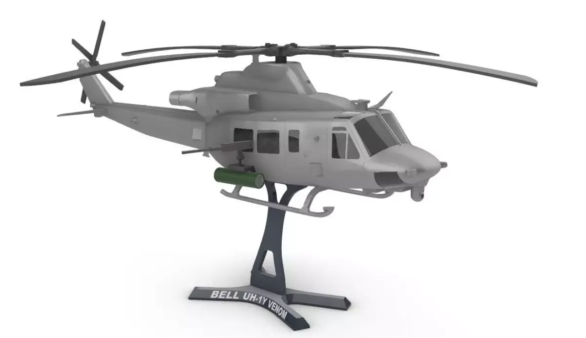 Bell UH-1Y Venom 3D print model