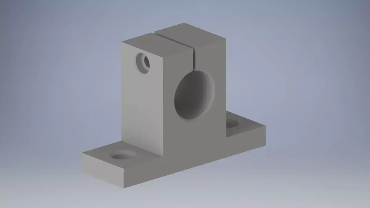 Guide rod holder 3D model