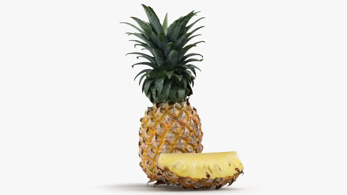 Pineapple Fruit 3D model