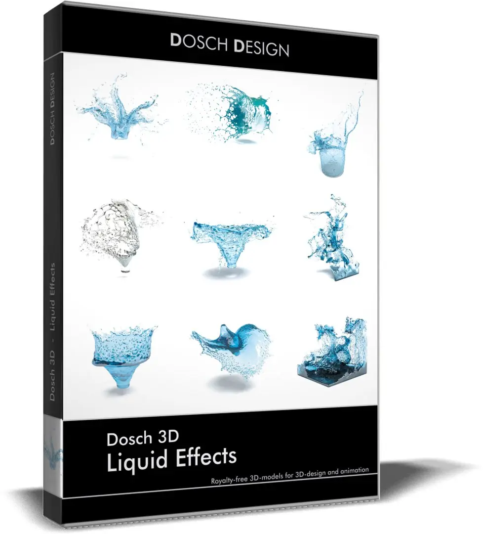Dosch 3D - Liquid Effects 3D model