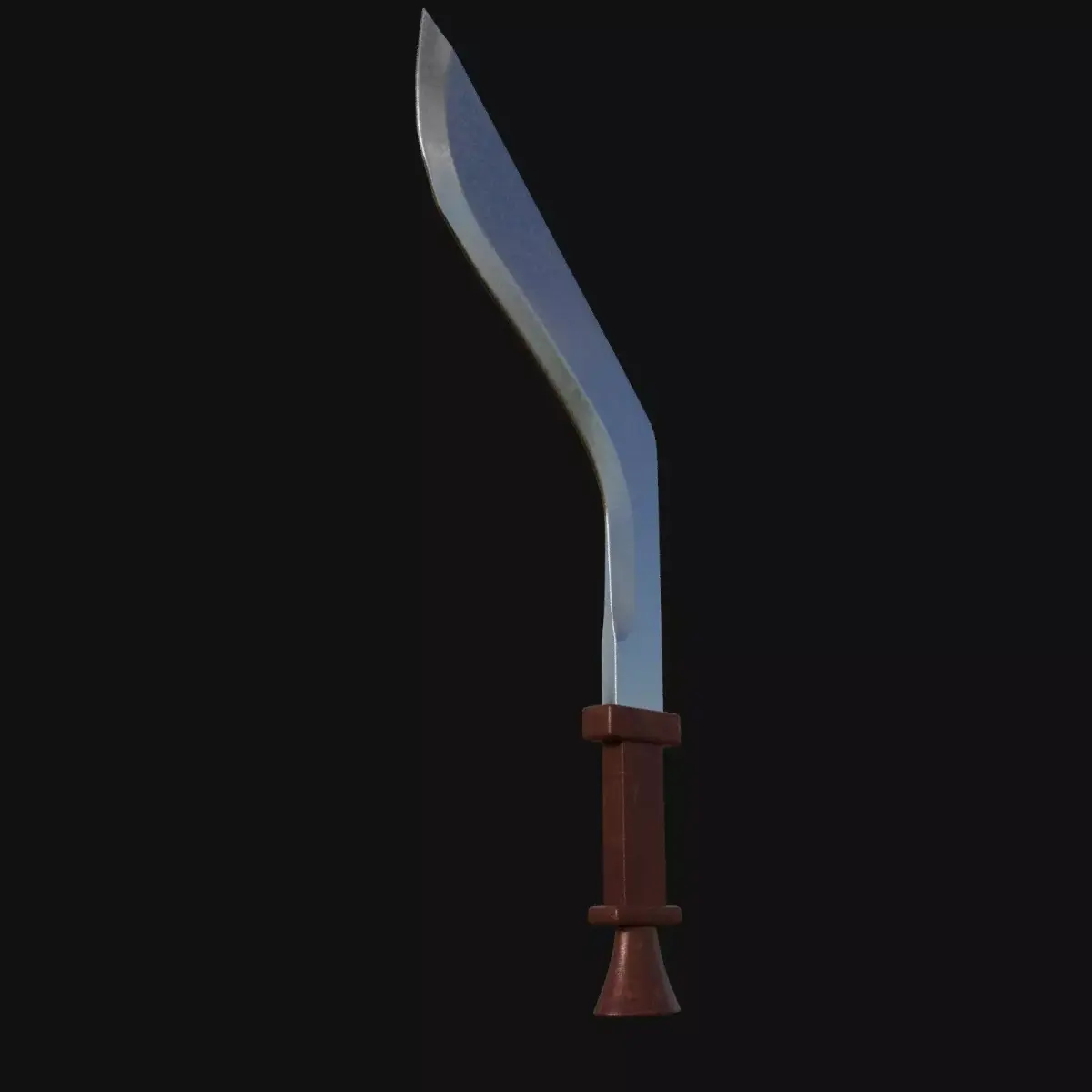 Spectral Shroud Haunting 3D Model Dagger for Digital Specters 3D model