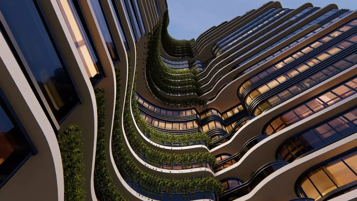 Residential Tower 3D model