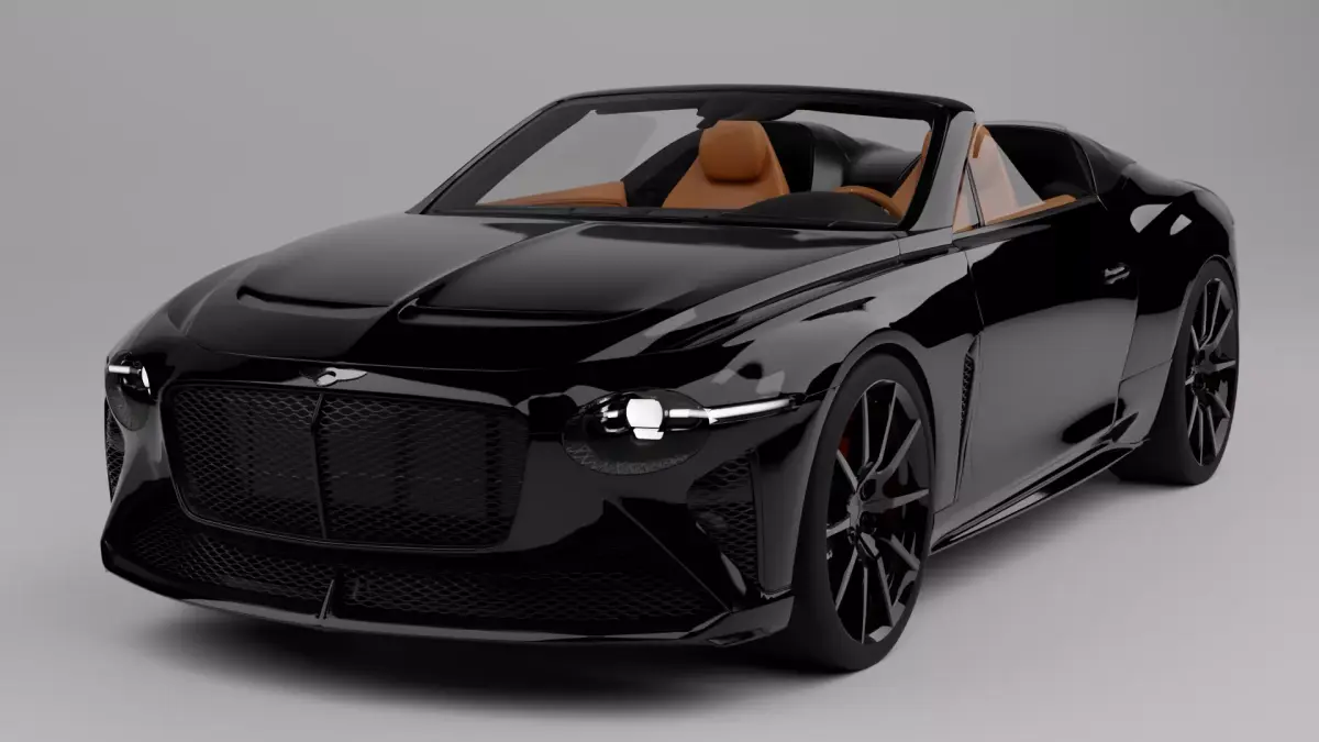 Bentley Mulliner Bacalar 3D model purchase