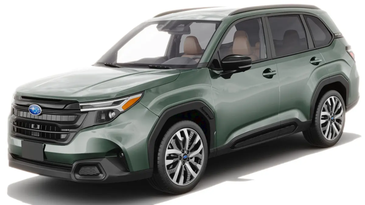 Subaru Forester 2025 with interior 3D model