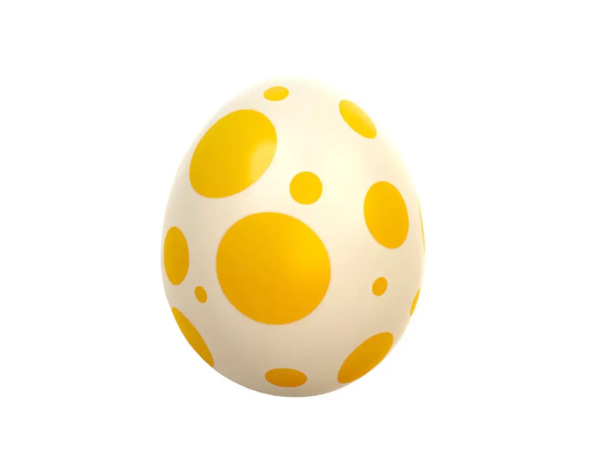 Dinosaur Egg Low-poly 3D model buy