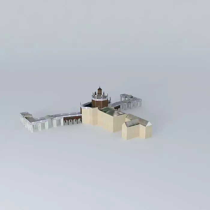 Palace in Aranjuez 2 3D model