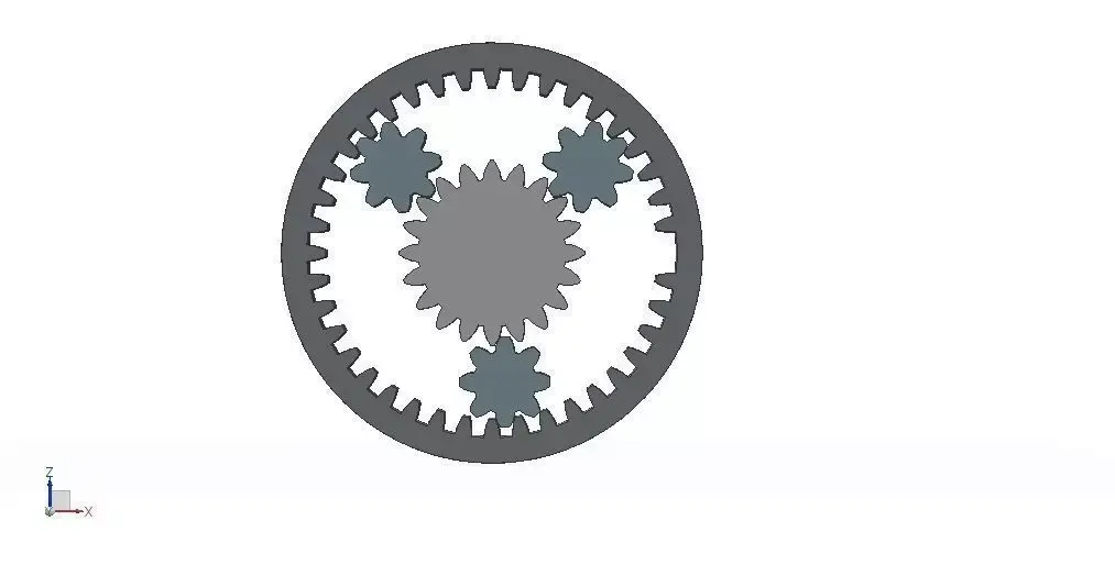 planetary  gears Free 3D model