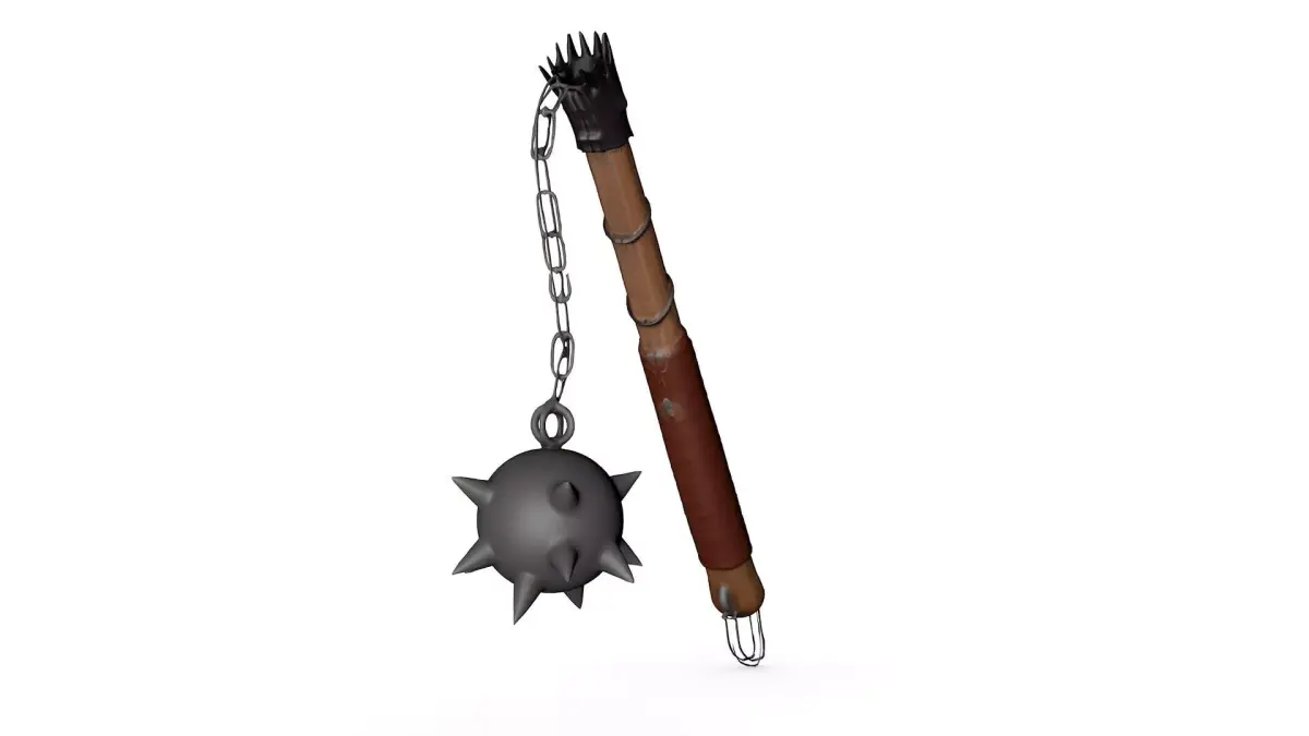 Medieval weapon Low-poly 3D model purchase