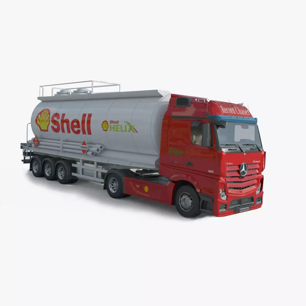  Mercedes Actros Fuel Tanker 3D model