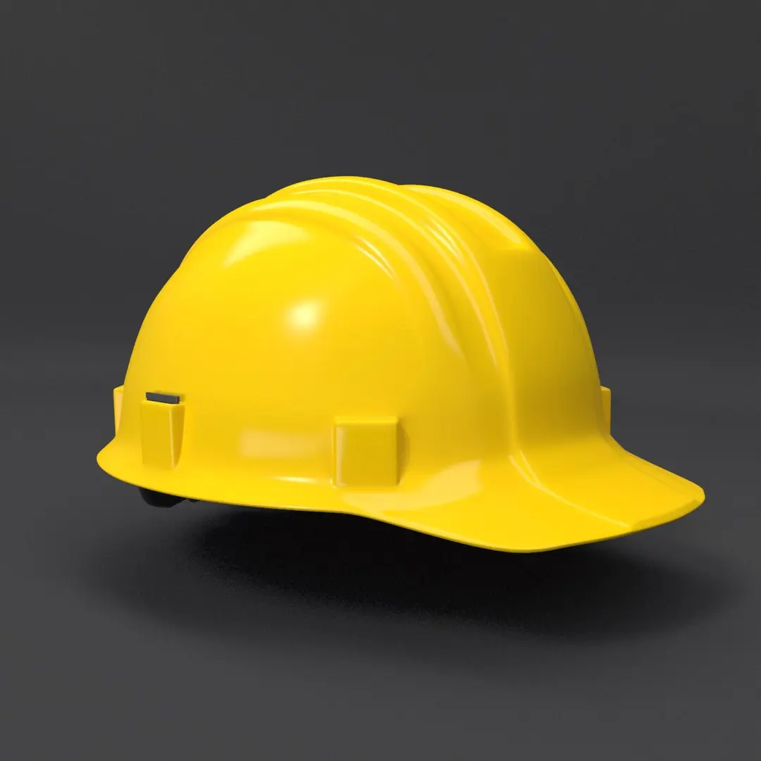 Hard Hat - Construction Safetly Helmet 3D model