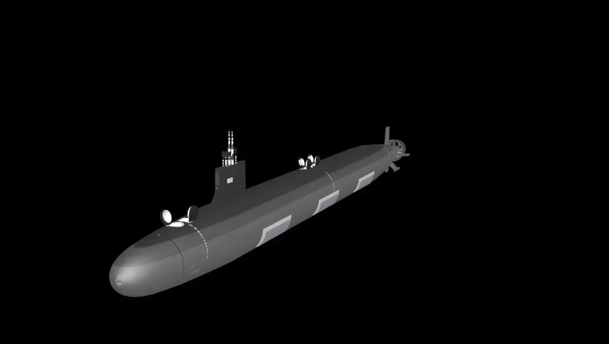 Virginia Class SSGN 802 USS Oklahoma 3D model