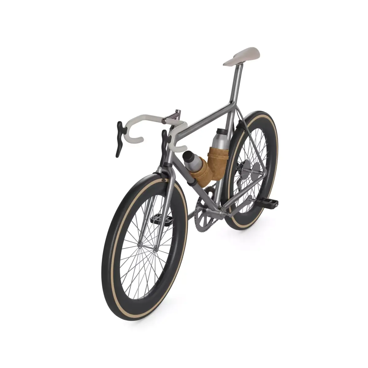 Aero Road Bike 3D model 2