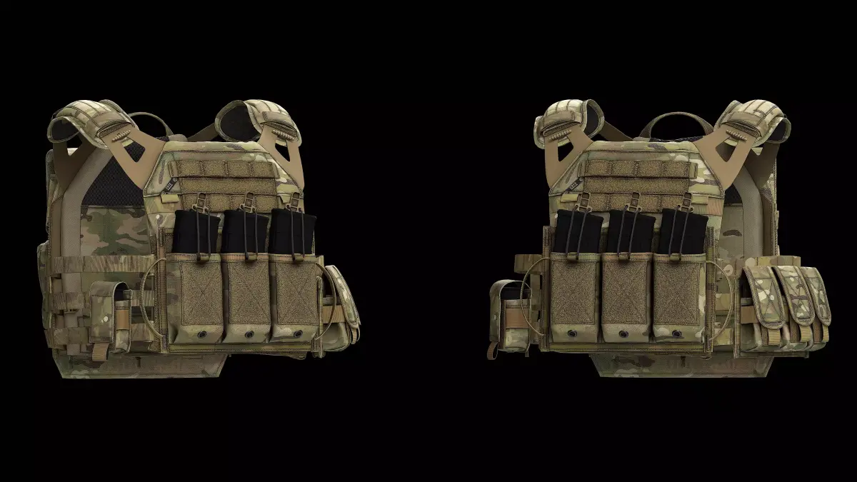 Plate Carriers CRYE JPC 2 V4 Low-poly 3D model