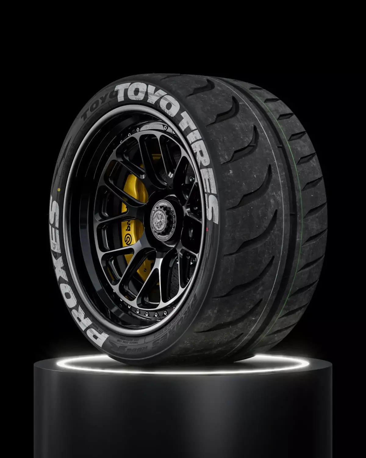 Toyo Proxes R888R 315 30 ZR20 101Y 3D model