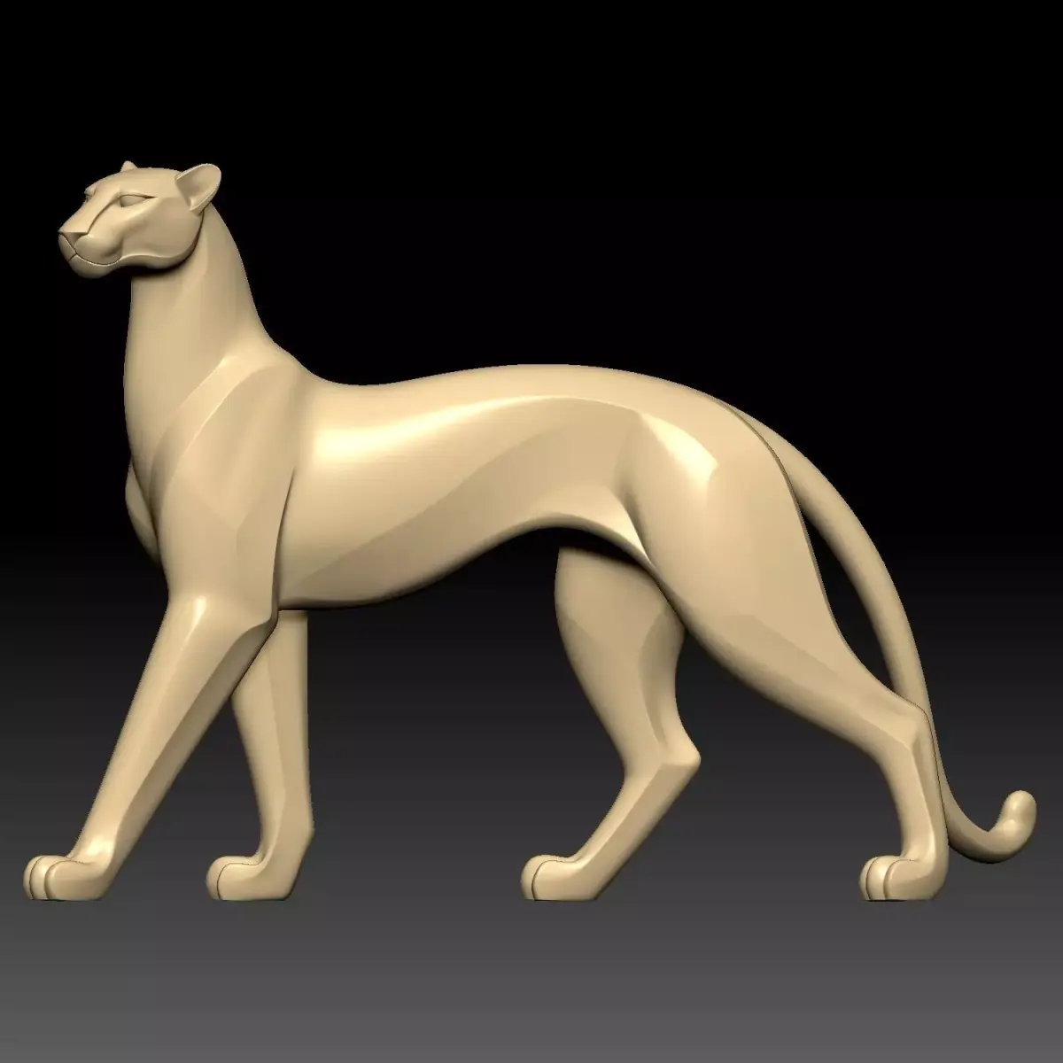 The Leopard 3D model