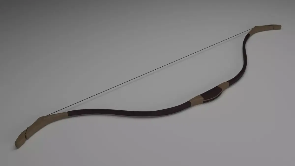 Turkish bow 3D model